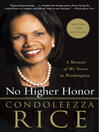 Cover image for No Higher Honor